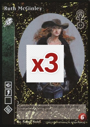 Ruth McGinley [Anarchs set] - VTES CCG