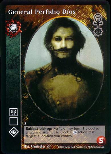 General Perfidio Díos [Anarchs set] - VTES CCG