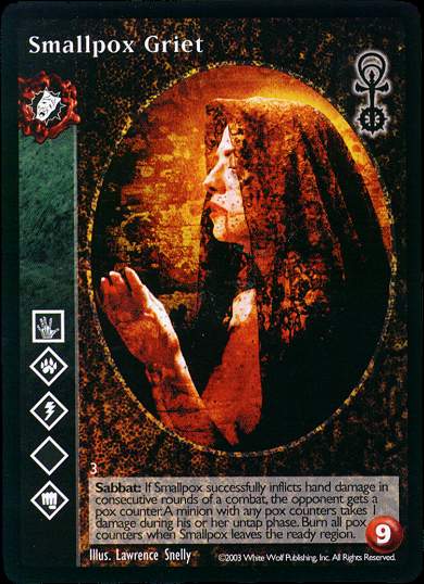 Smallpox Griet [Anarchs set] - VTES CCG