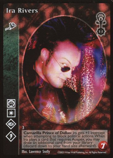 Ira Rivers [Anarchs set] - VTES CCG