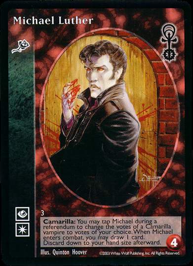Michael Luther [Anarchs set] - VTES CCG