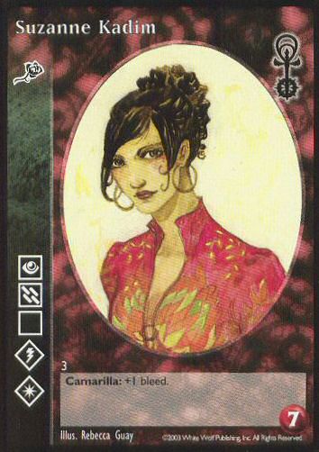 Suzanne Kadim [Anarchs set] - VTES CCG