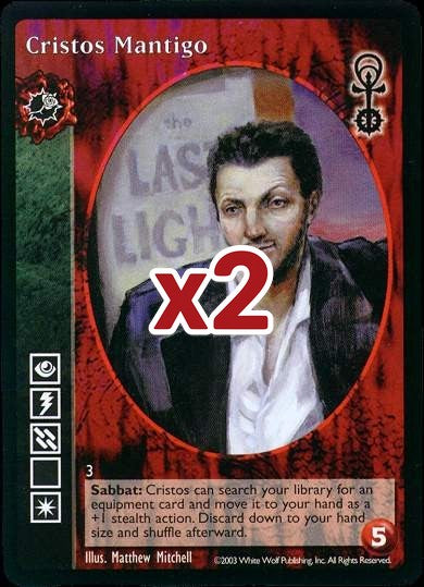 Cristos Mantigo [Anarchs set] - VTES CCG