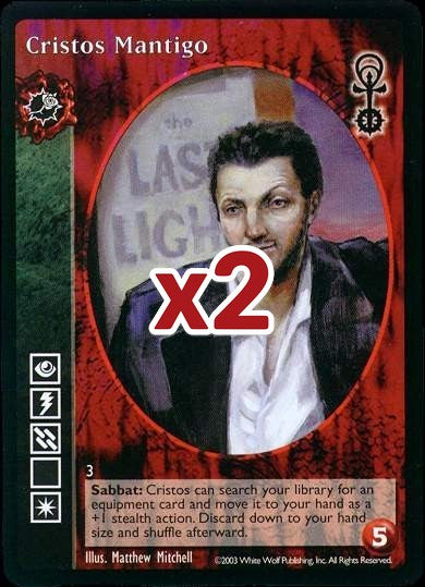 Cristos Mantigo [Anarchs set] - VTES CCG