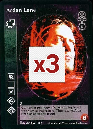 Ardan Lane [Anarchs set] - VTES CCG