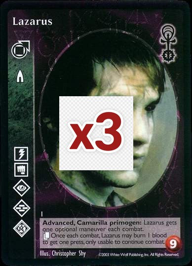 Lazarus [Anarchs set] - VTES CCG