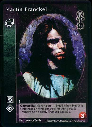 Martin Franckel [Anarchs set] - VTES CCG