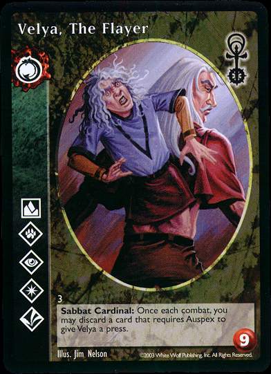 Velya, The Flayer [Anarchs set] - VTES CCG