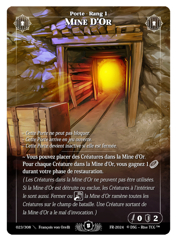 Mine D'Or #023 Beta (FR) [RISE]