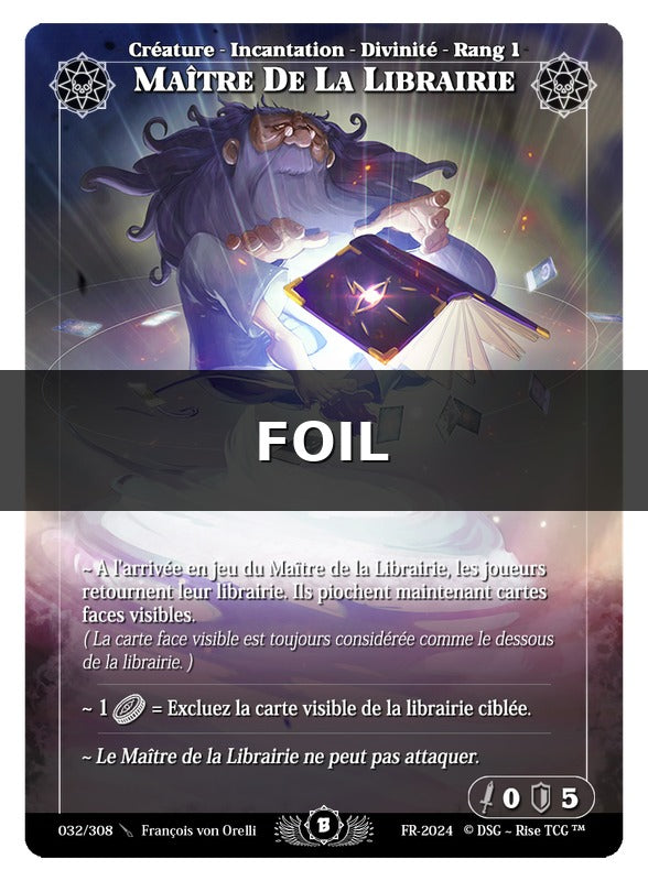 Maître De La Librairie #032 Beta (FR) [RISE]