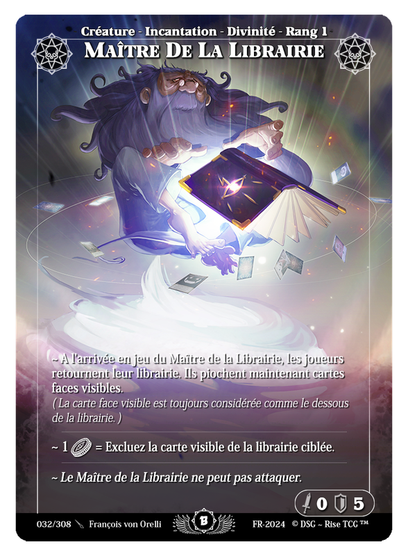 Maître De La Librairie #032 Beta (FR) [RISE]