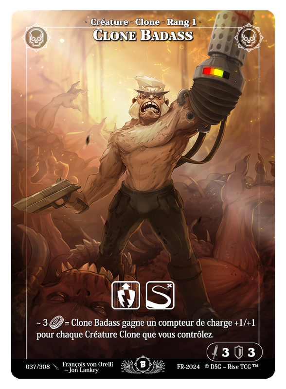 Clone Badass #037 Beta (FR) [RISE]