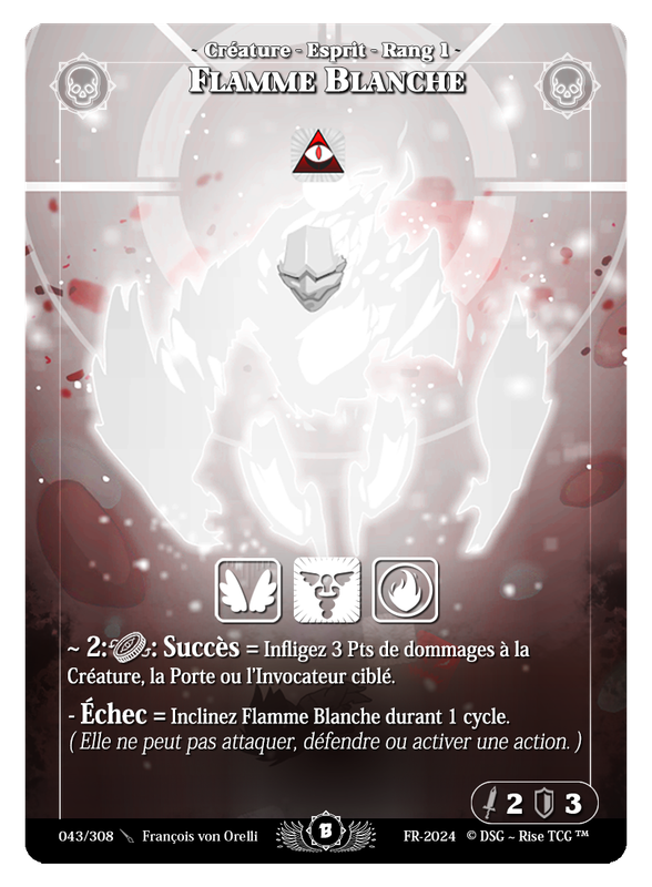 Flamme Blanche #043 Beta (FR) [RISE]