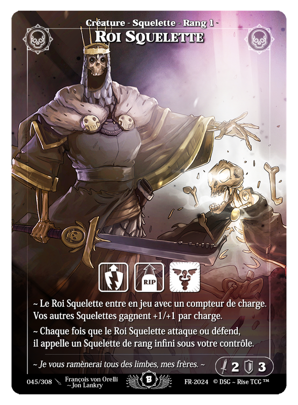 Roi Squelette #045 Beta (FR) [RISE]