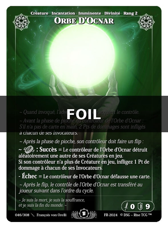 Orbe D'Ocnar #046 Beta (FR) [RISE]