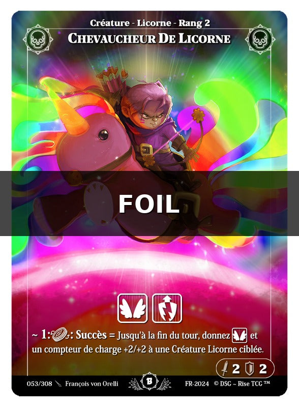 Chevaucheur De Licorne #053 Beta (FR) [RISE]