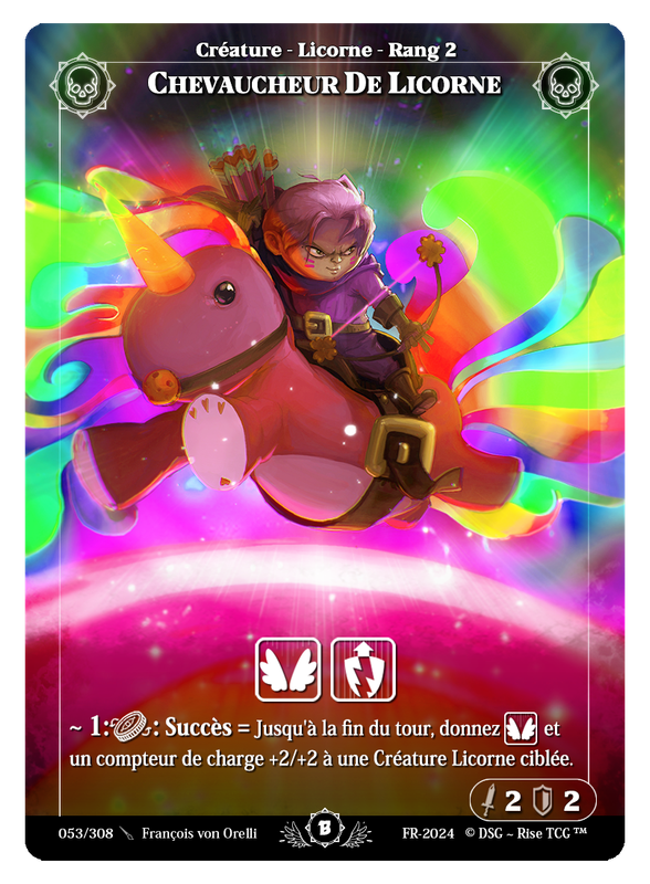 Chevaucheur De Licorne #053 Beta (FR) [RISE]