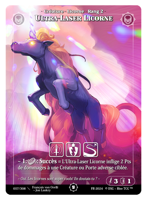 Ultra-Laser Licorne #057 Beta (FR) [RISE]