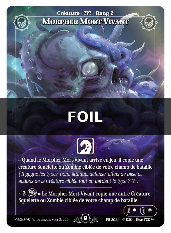 Morpher Mort-Vivant #062 Beta (FR) [RISE]