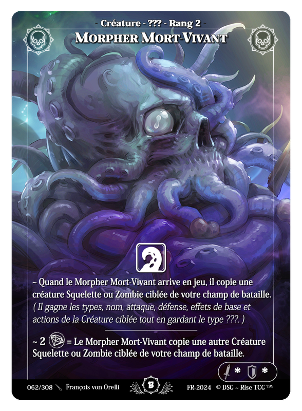 Morpher Mort-Vivant #062 Beta (FR) [RISE]