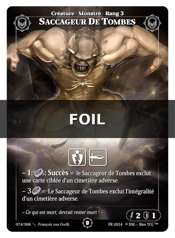 Saccageur De Tombes #074 Beta (FR) [RISE]