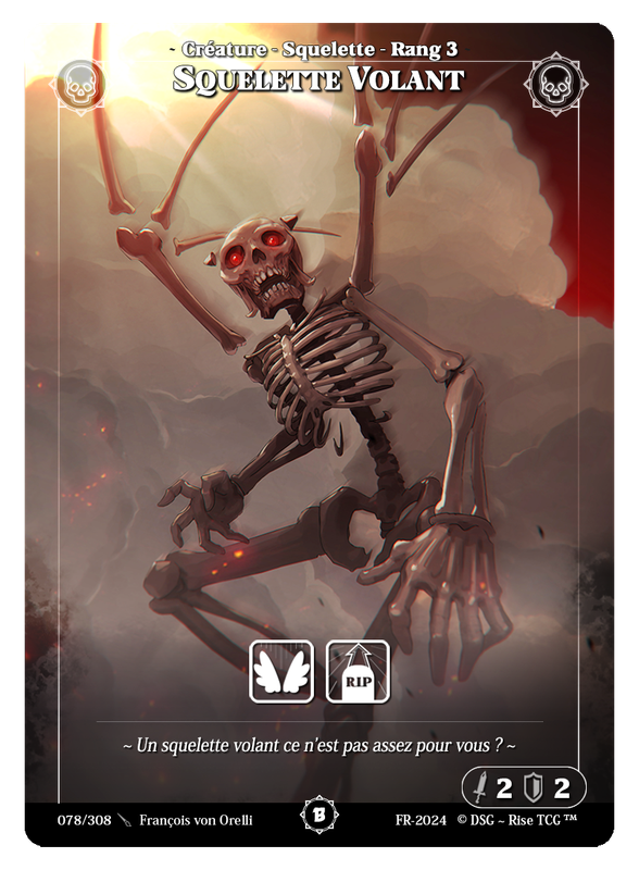 Squelette Volant #078 Beta (FR) [RISE]