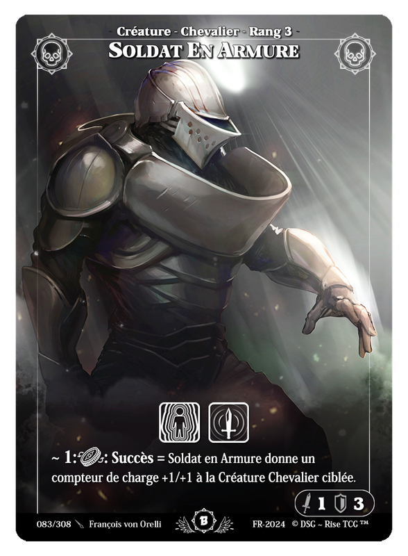 Soldat En Armure #083 Beta (FR) [RISE]