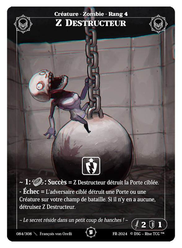 Z Destructeur #084 Beta (FR) [RISE]