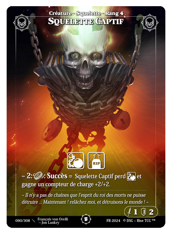 Squelette Captif #090 Beta (FR) [RISE]