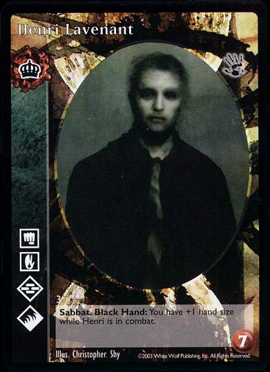Henri Lavenant [BH set] - VTES CCG