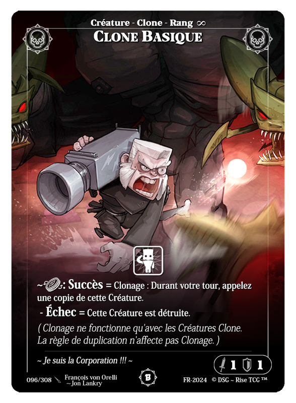 Clone Basique #096 Beta (FR) [RISE]