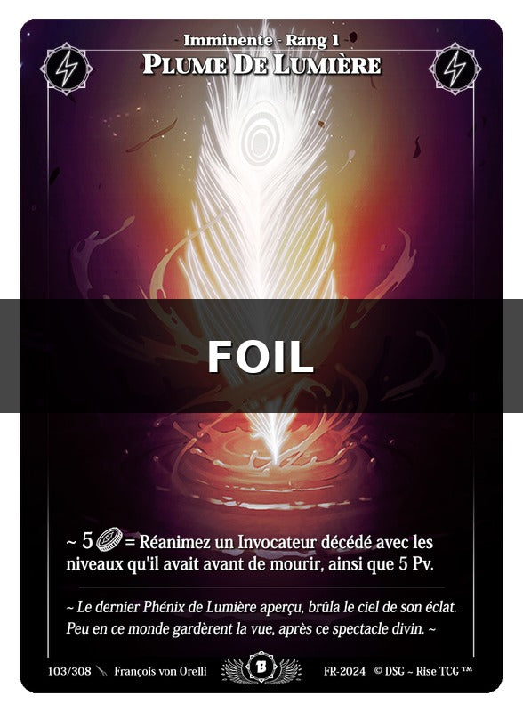 Plume De Lumière #103 Beta (FR) [RISE]