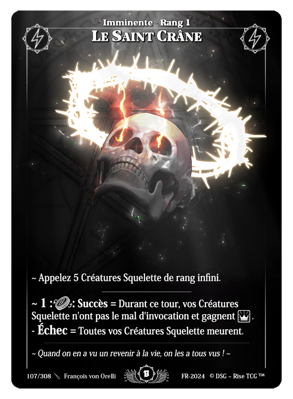 Le Saint Crâne #107 Beta (FR) [RISE]