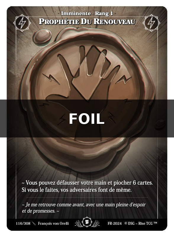 Prophétie Du Renouveau #116 Beta (FR) [RISE]