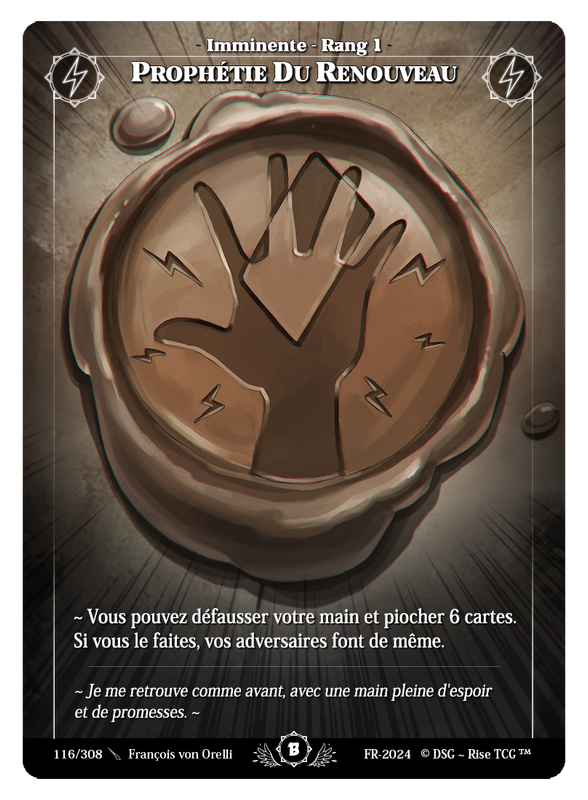 Prophétie Du Renouveau #116 Beta (FR) [RISE]