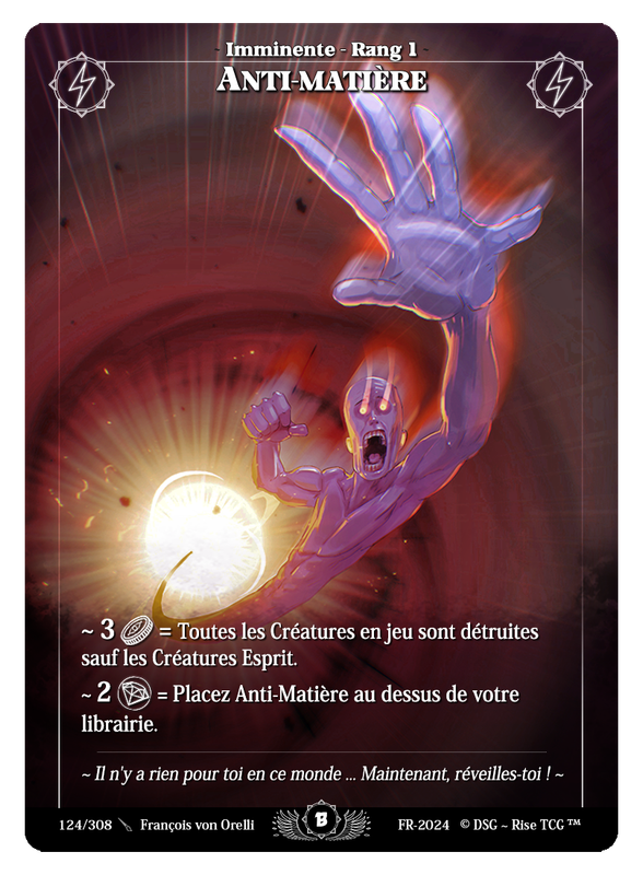 Anti-Matière #124 Beta (FR) [RISE]