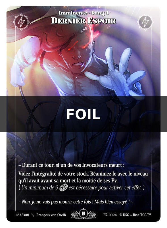 Dernier Espoir #127 Beta (FR) [RISE]