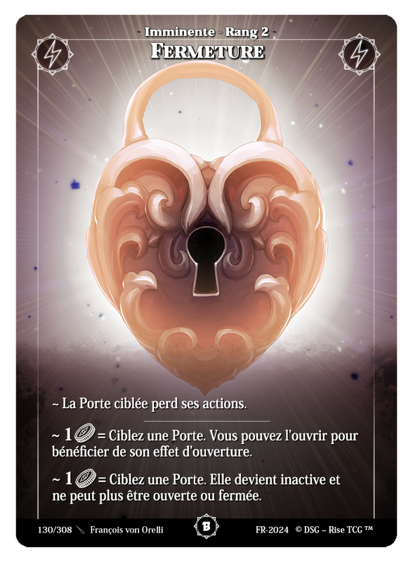 Fermeture #130 Beta (FR) [RISE]
