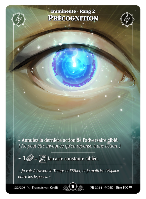 Précognition #132 Beta (FR) [RISE]