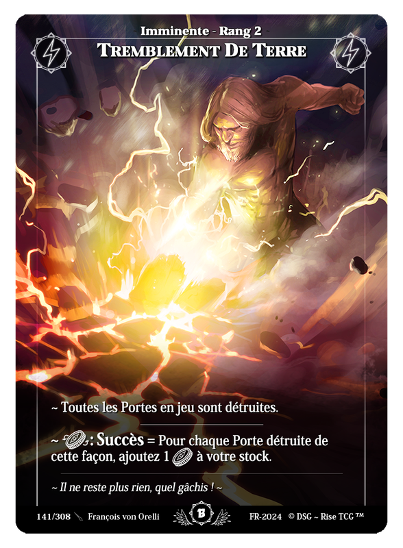 Tremblement De Terre #141 Beta (FR) [RISE]