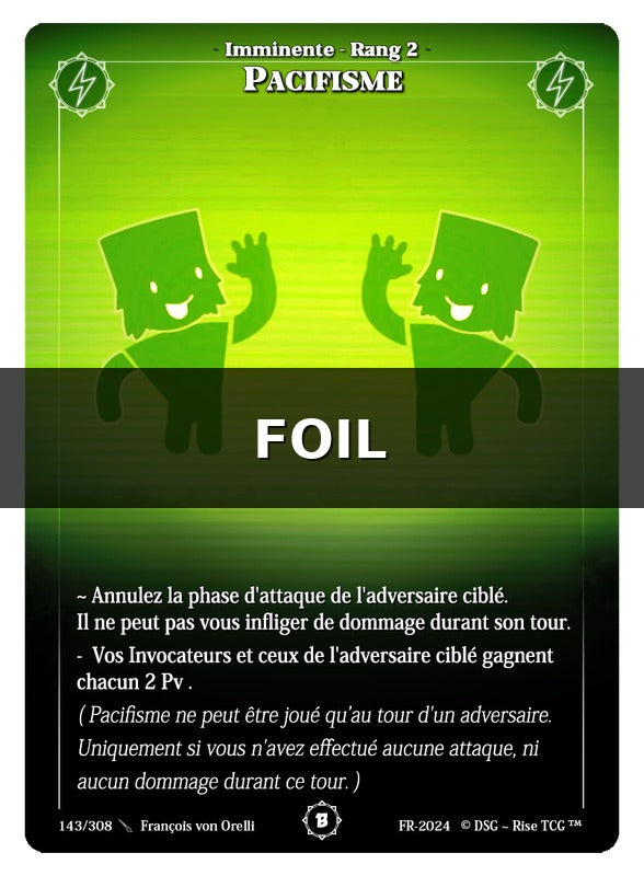Pacifisme #143 Beta (FR) [RISE]