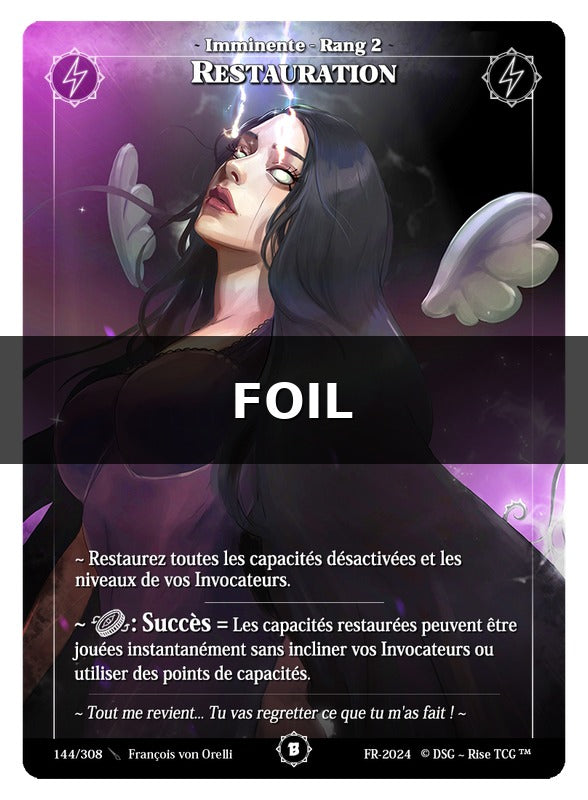 Restauration #144 Beta (FR) [RISE]