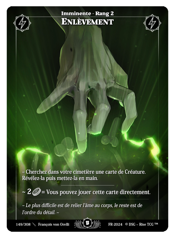 Enlèvement #149 Beta (FR) [RISE]