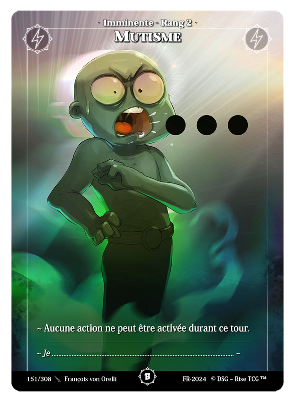Mutisme #151 Beta (FR) [RISE]