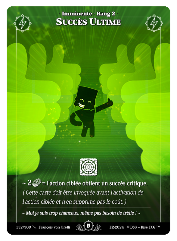 Succès Ultime #152 Beta (FR) [RISE]