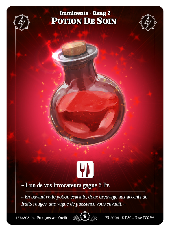 Potion De Soin #156 Beta (FR) [RISE]
