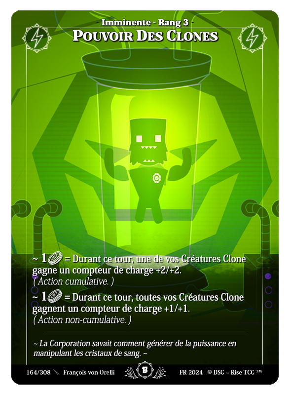 Pouvoir Des Clones #164 Beta (FR) [RISE]