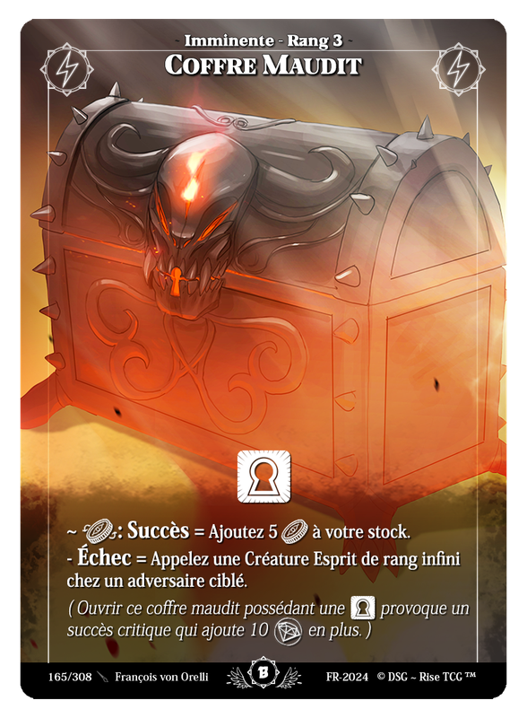 Coffre Maudit #165 Beta (FR) [RISE]