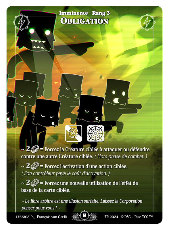 Obligation #176 Beta (FR) [RISE]