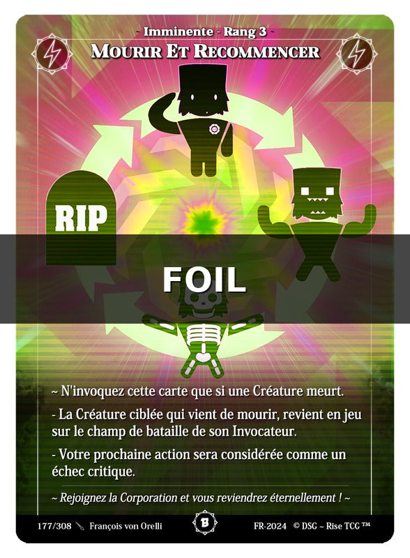 Mourir Et Recommencer #177 Beta (FR) [RISE]